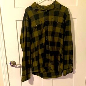 It’s a multicolored,size large,Sonoma casual button down.